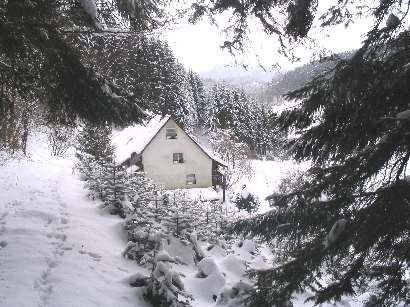 Unser Haus im Winter 2005